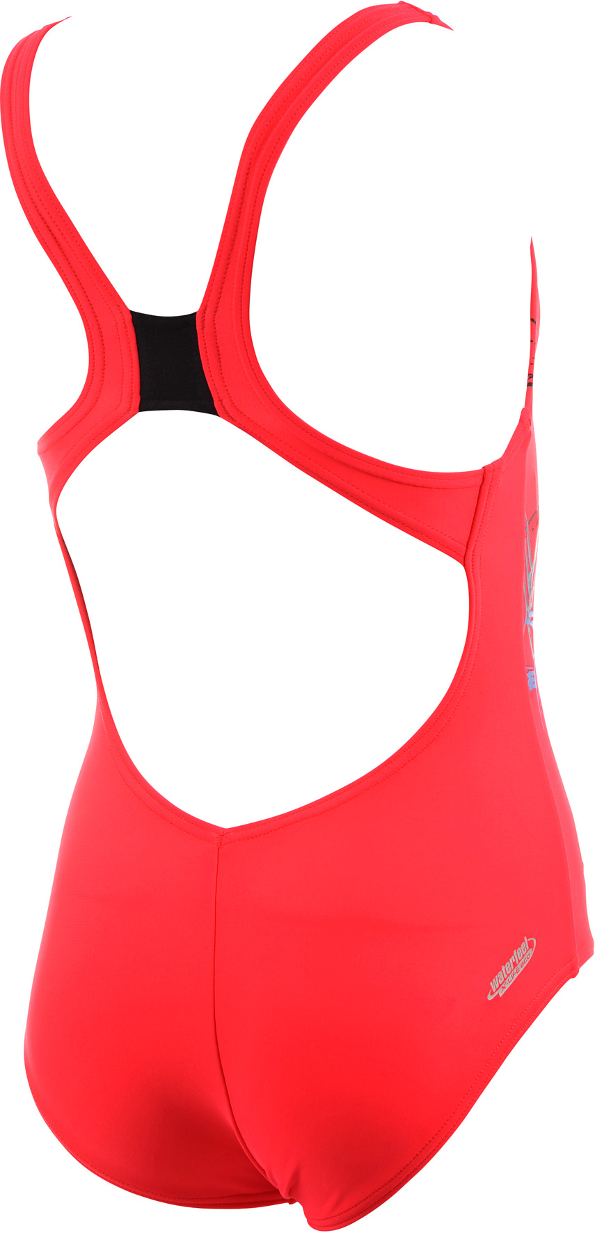 Schwimmanzug Spray Leuchtpink-164